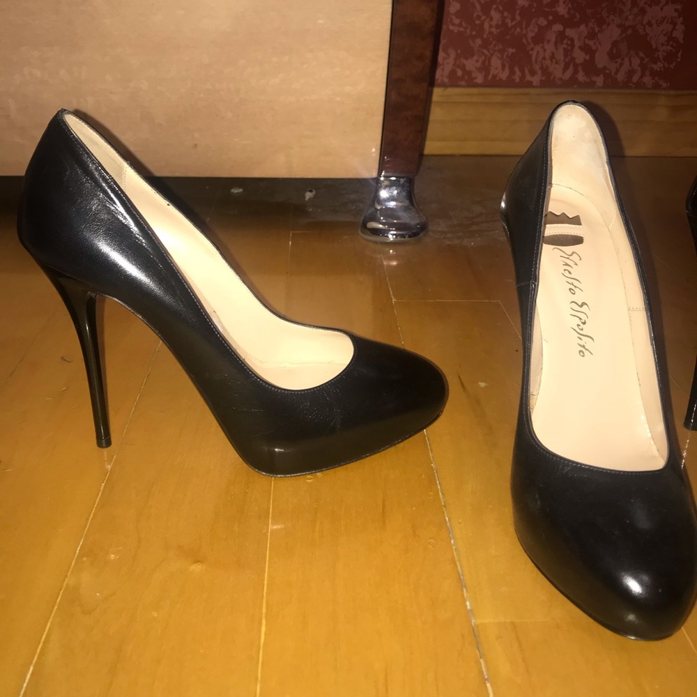 Black heels